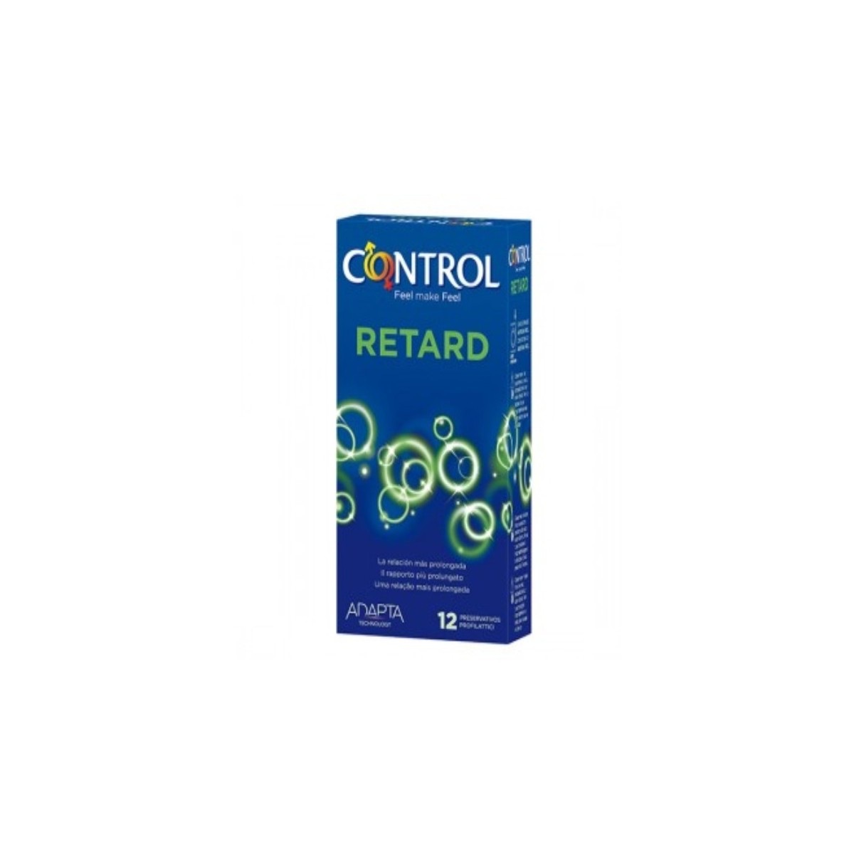 control adapta retard 12 preservativos