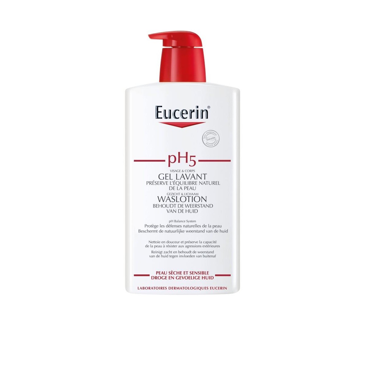 eucerin gel de bano ph5 1000 ml