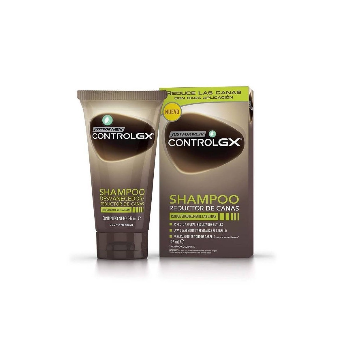 just for men control gx champu reductor de canas 147ml