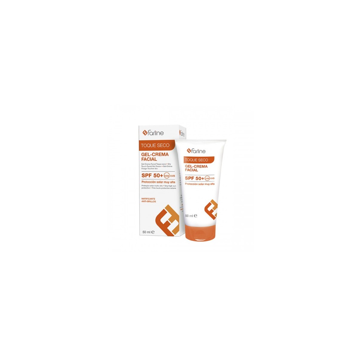 Farline Gel Crema Facial Toque Seco SPF 50+...