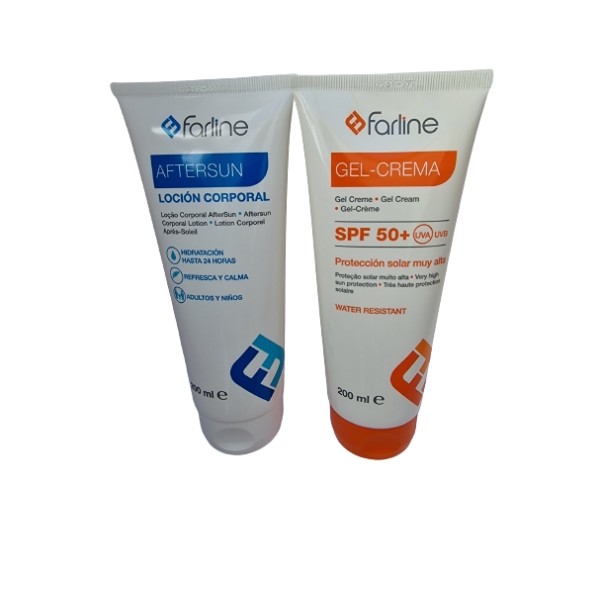 Farline Neceser Regalo+ Gel Crema 50 Spf+ Aftersun