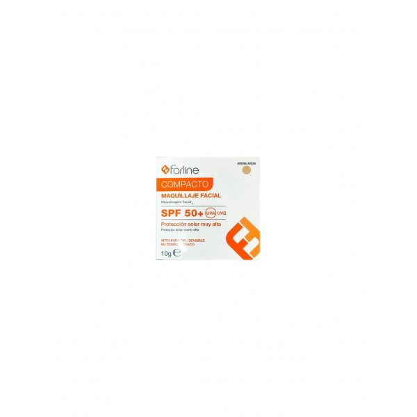 Farline Polvos Compactos Spf 50 10 G Color Arena