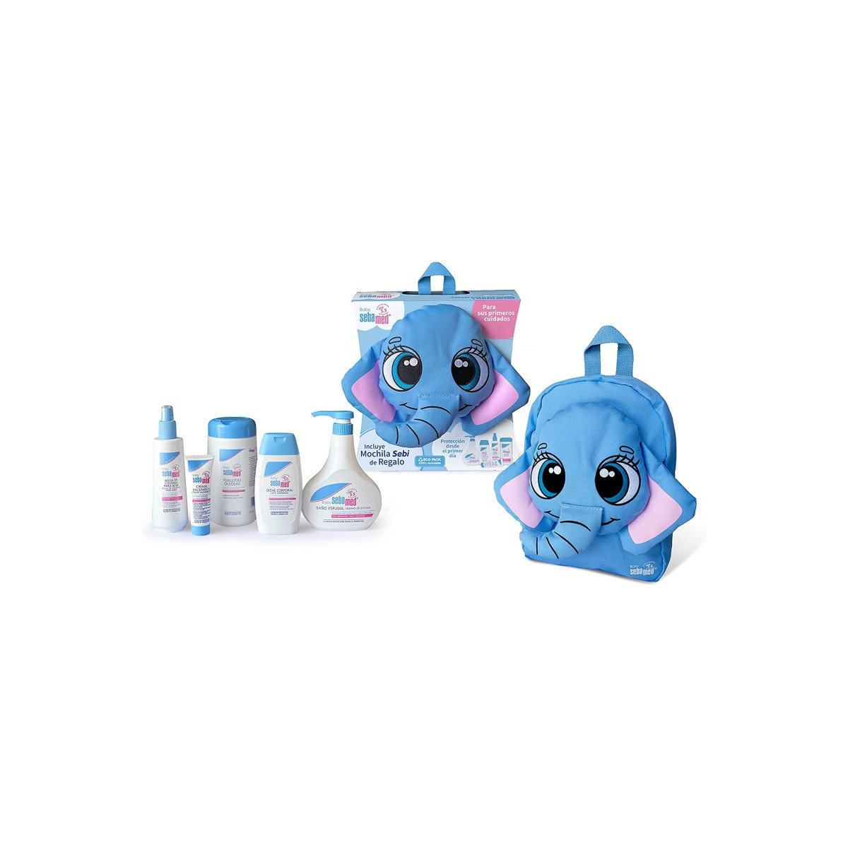 Mochila Sebamed Baby Elefante