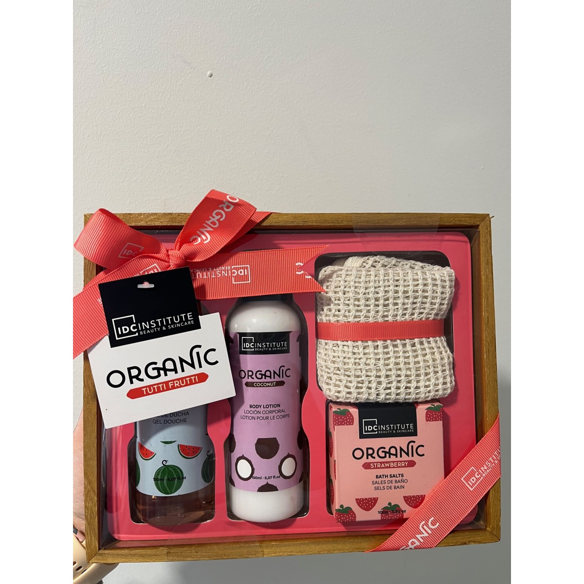 Cemefar Caja De Madera 5 Productos Organic