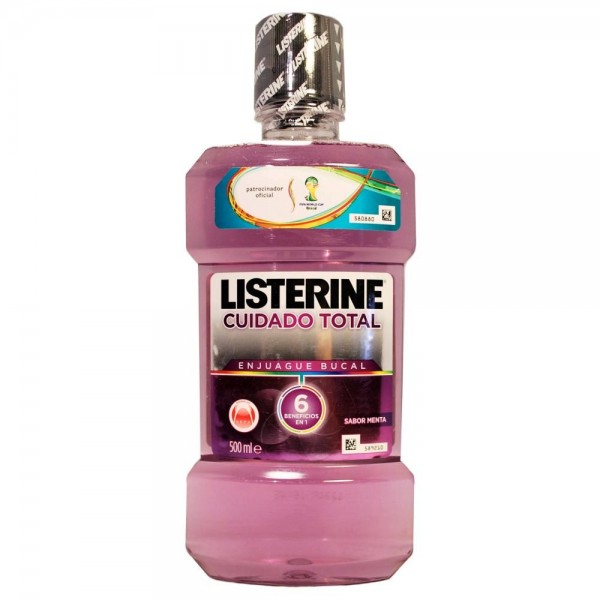 listerine cuidado total 500 ml