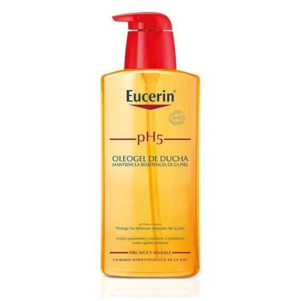 eucerin ph5 oleogel de ducha 1000 ml 400 ml