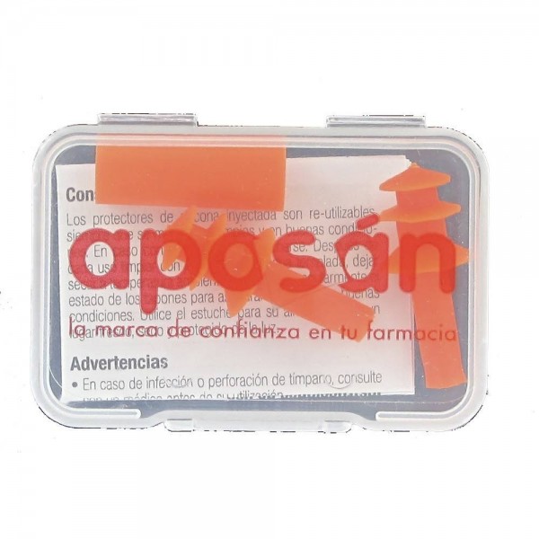 aposan tapones oidos adultos silicona aposan 2 uds