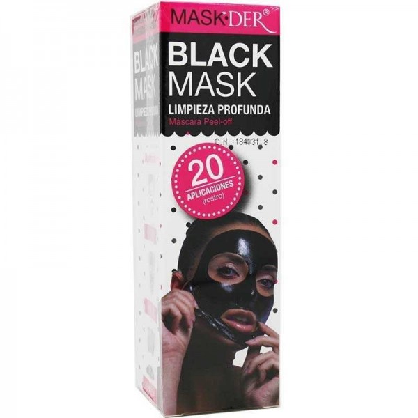 mask der black mascara limpieza profunda 100 ml