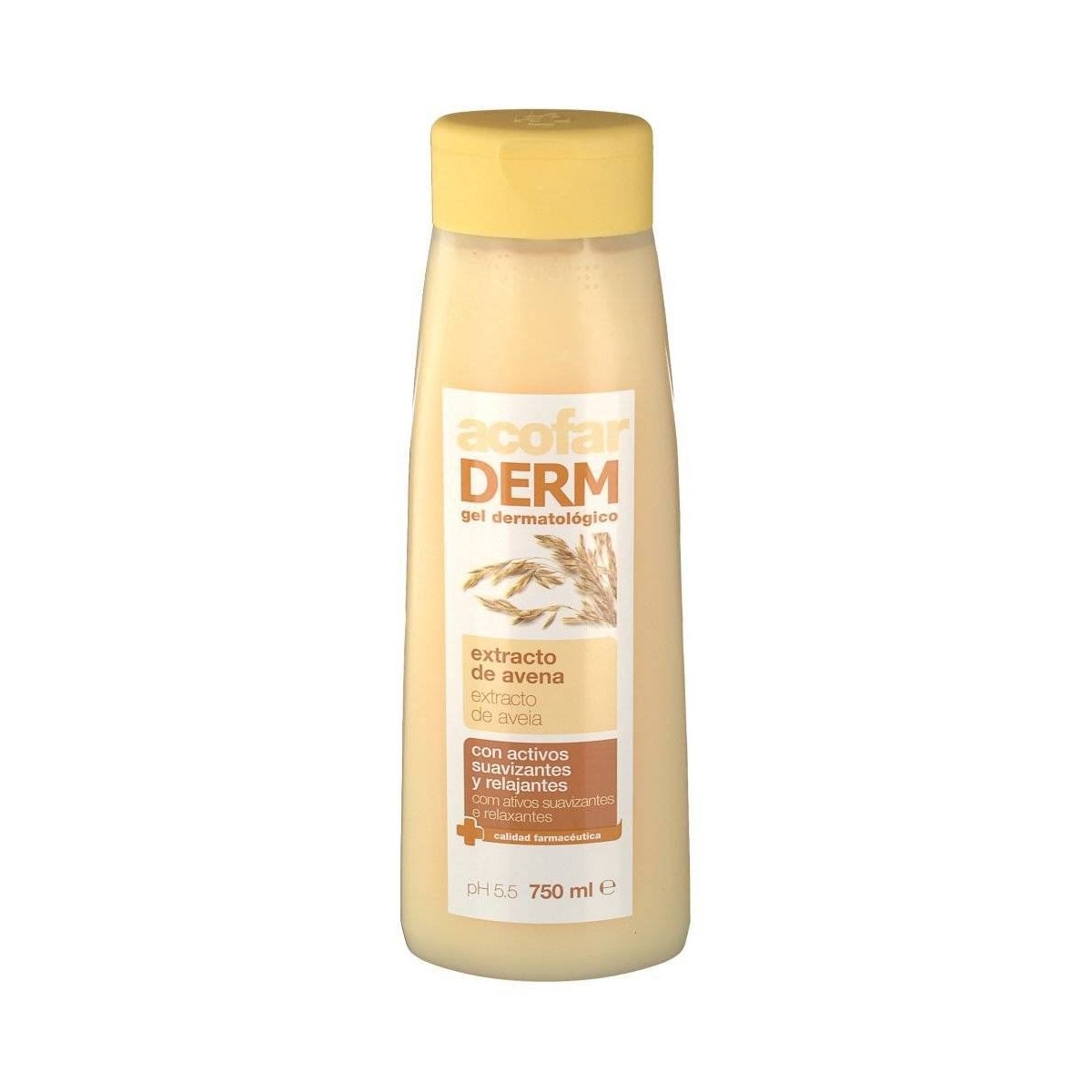 acofarderm gel extracto de avena 750 ml